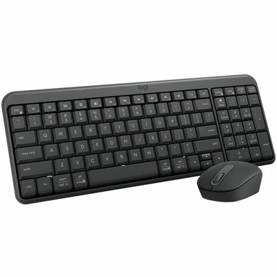 Logitech MK250 Bluetooth Wireless Mouse and Keyboard Combo - Black
