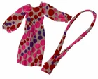 Vintage 1979 Barbie Kmart Exclusive Bargain Fashion #1026 Polka Dot Dress & Tie