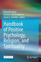 Handbook Of Positive Psychology, Religion, And Spirituality Davis (U. A.) Buch