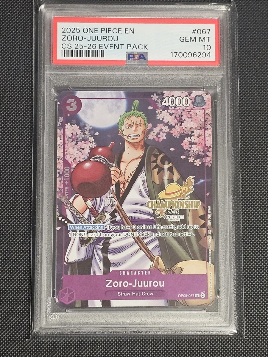 25+ Zoro-Juurou OP05-067 One Piece Promotion Cards for sale