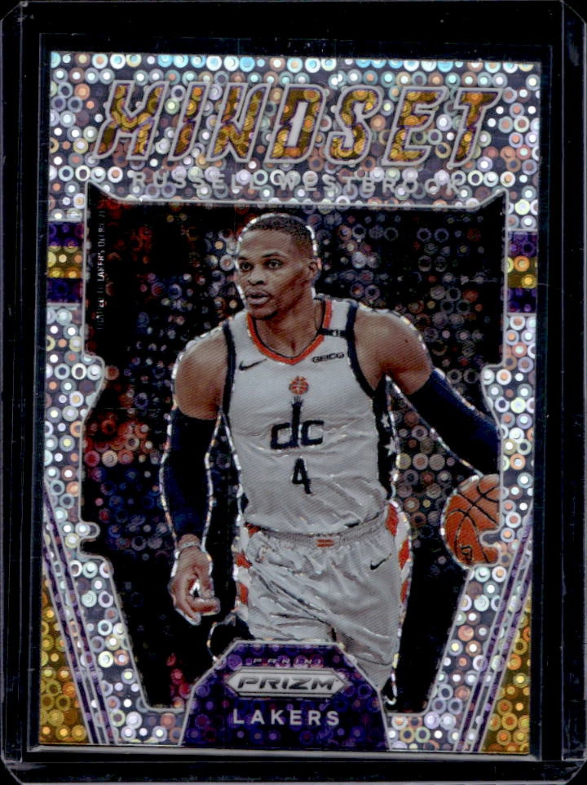 2021-22 Prizm Russell Westbrook Mindset Fast Break #2 Lakers