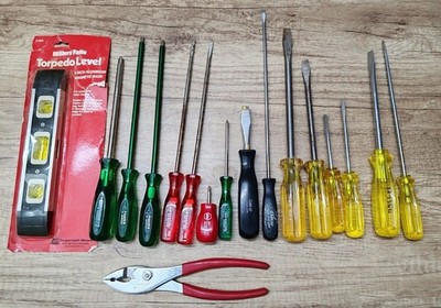 Schraubendreher Proto Wiha Panzerfräser Schnappfen auf Irwin Vintage Neu17...
