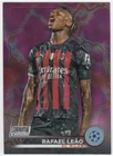 2022-23 Stadium Club Chrome Pink Red Electric Charge Refractor RAFAEL LEAO #17