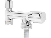 "Schell GeräTeventil Comfort Comfort-Griff+Fettk. Oberteil+Rv Anschl. G3/8\" Ag/Dn"