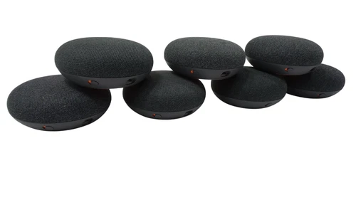 Lot of 7 Google Home Mini H0A Wireless Assistant Smart Speaker - Free Shipping
