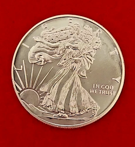 Walking Liberty 1/4 oz .999 Fine Silver Golden State Mint