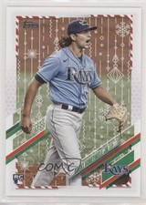 2021 Topps Holiday WalMart Mega Box Metallic Brent Honeywell Jr #HW24 00ab