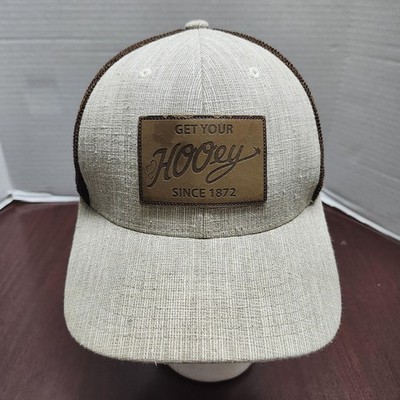Hooey Hat Cap Snap Back Tan Khaki Brown Trucker Mesh Patch Get Your Hooey Mens