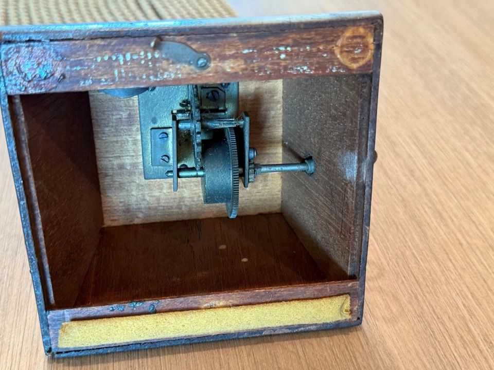 Hermoso Metrónomo De Maelzel Vintage Madera E837-111 Funciona Pre 1963 Foto 4 de 4