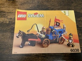 Lego Castle Wolfpack Renegades 6038 100% Complete W/Instructions Vintage 1992