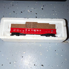 Bachmann Burlington HO 1:87 Freight Car MPN 83116 Red/Brown Plastic Two-Rail — photo 1