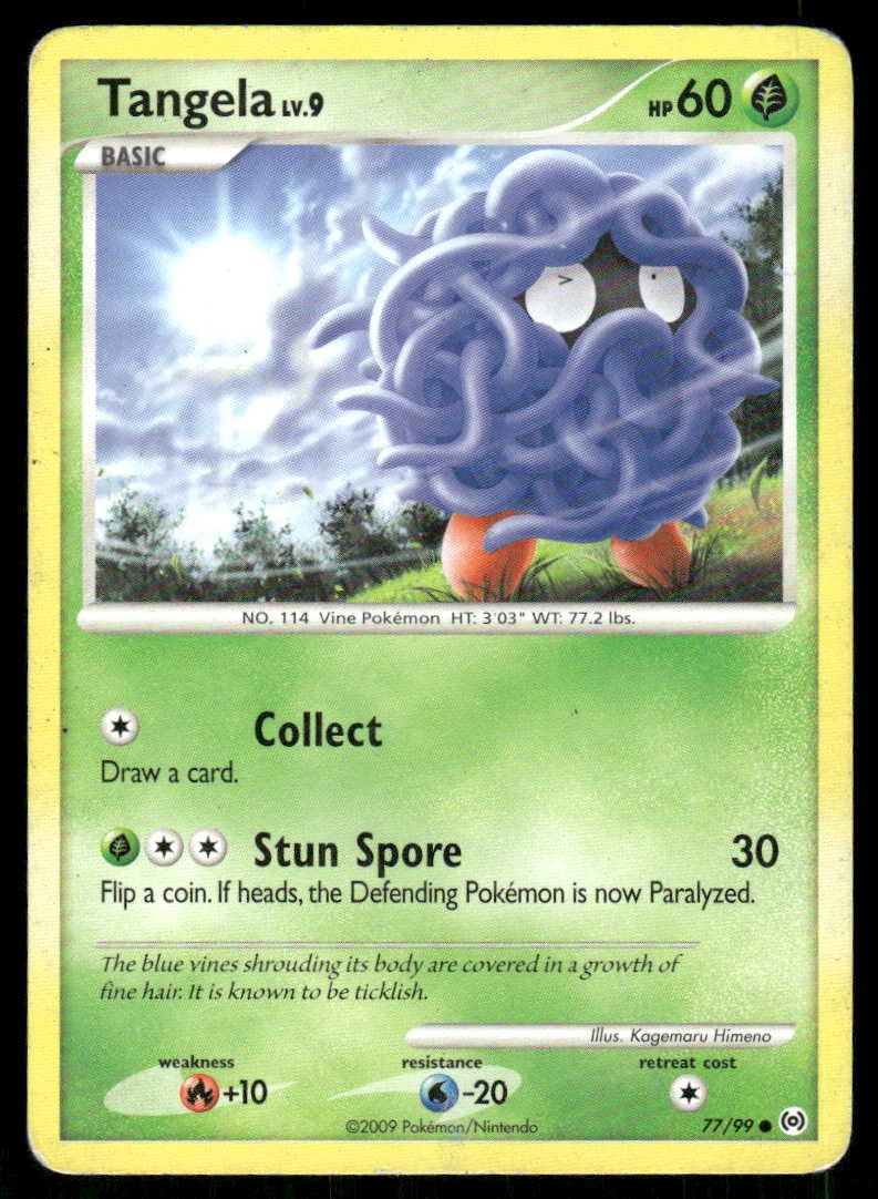Pokemon Tangela 77/99 Arceus C MP
