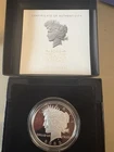 2023 S Peace Silver Dollar $1 US Mint Proof Coin San Francisco .999 Box & COA
