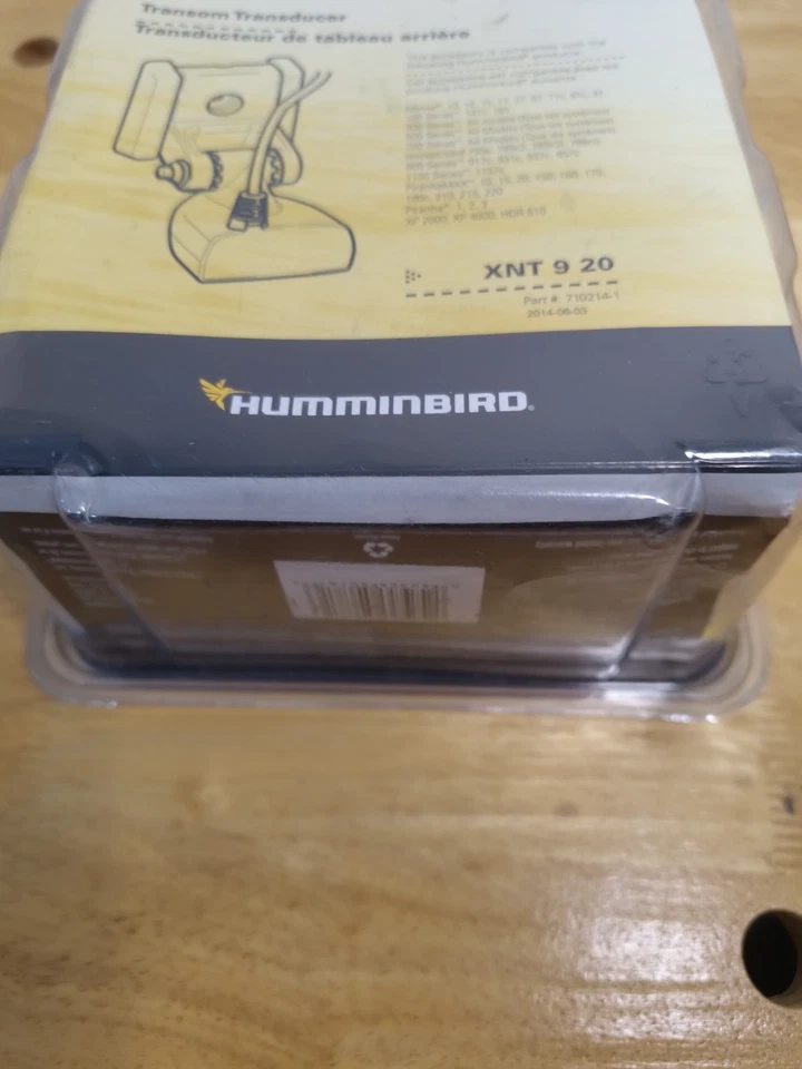 Humminbird XNT 9 20  Single/DualBeam Transom Mount Transducer, Black #710214-1 - Image 4 of 4