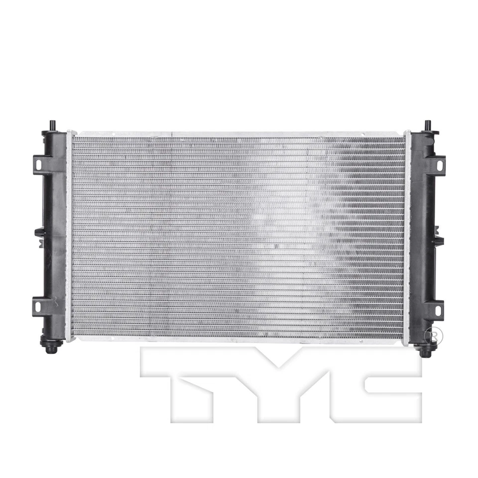 Conjunto de radiador TYC 1702 para 95-00 Chrysler Dodge Cirrus Sebring Stratus Foto 2 de 4