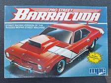 Mpc 1-0732 74 Barracuda Pro Street Model Kit Street Machine 125 Open Box