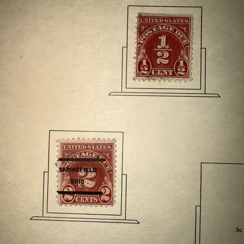 USA 1891-1933 POSTAGE DUE PARCEL POST DUE STAMP SMALL COLLECTION RARE 1-50 CENT - Picture 20 of 23