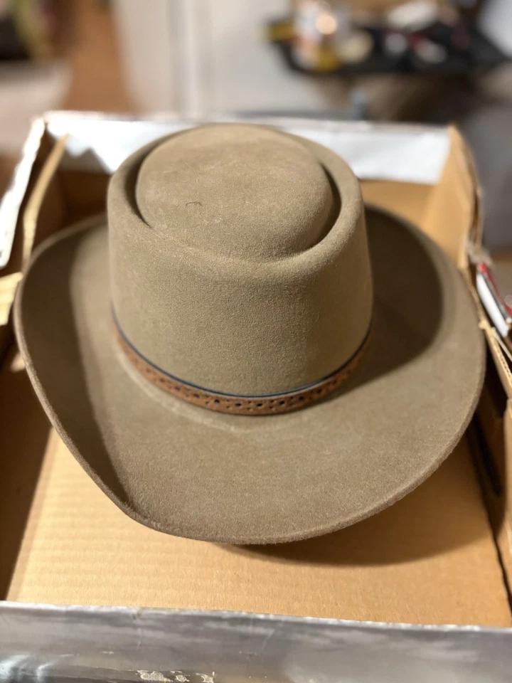Sombreros vintage Stetson John B. Stetson Company talla 7 1/4 Foto 3 de 4