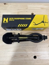 Hercules Model DS431B 'TravLite' In-Bell Alto Saxophone Stand