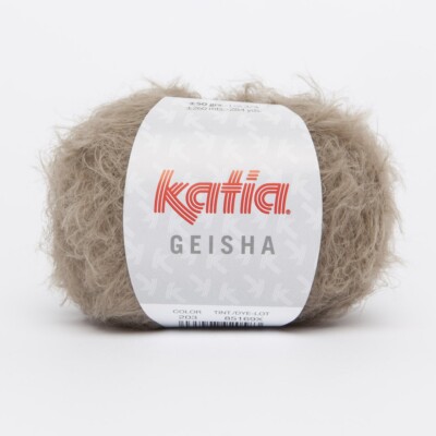 GEISHA von Katia - VISÓN (203) - 50 g / ca. 260 m Wolle