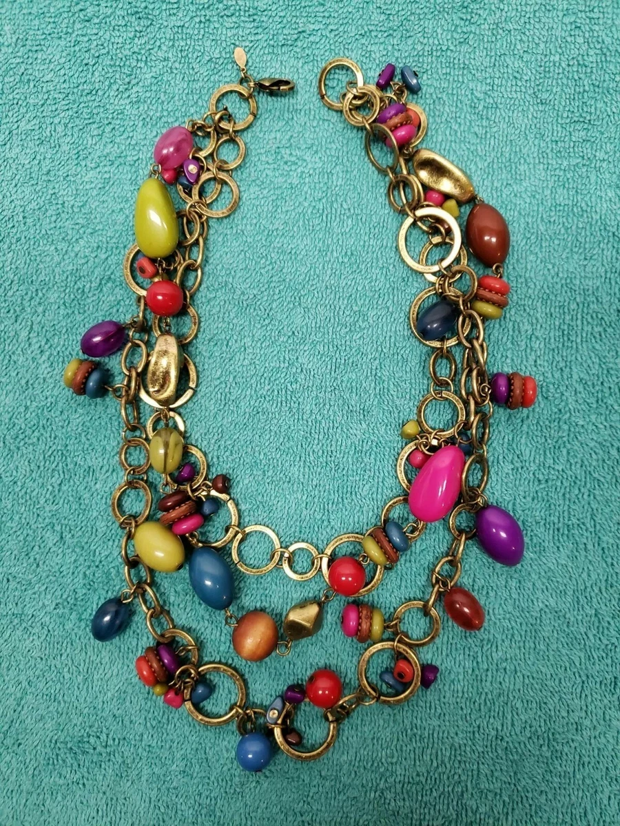 Multi strand online beaded necklace designs
