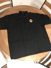 S29-Black Polo Golf Shirt Size 4XL. Moe‘s Southwest Grill Collared