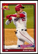 2021 Topps Transcendent JUAN SOTO Through The Years #/95