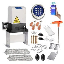 Roomark 4400lbs Automatic Sliding Gate Door Opener with APP Control & 4 Remotes
