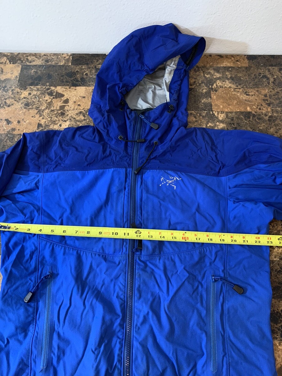 Arc'Teryx Blue Waterproof Shell Jacket Mens Size M | eBay