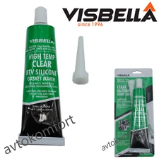 Clear Rtv Silicone Gasket Maker 260ºС High Temp Sealant Tube Engine Motor 85 g