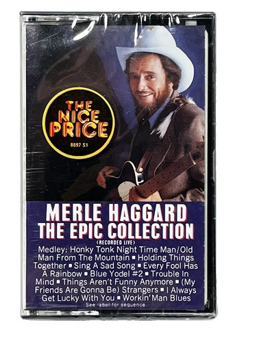 Merle Haggard A Living Legend Country Music Cassette 1H55 | eBay