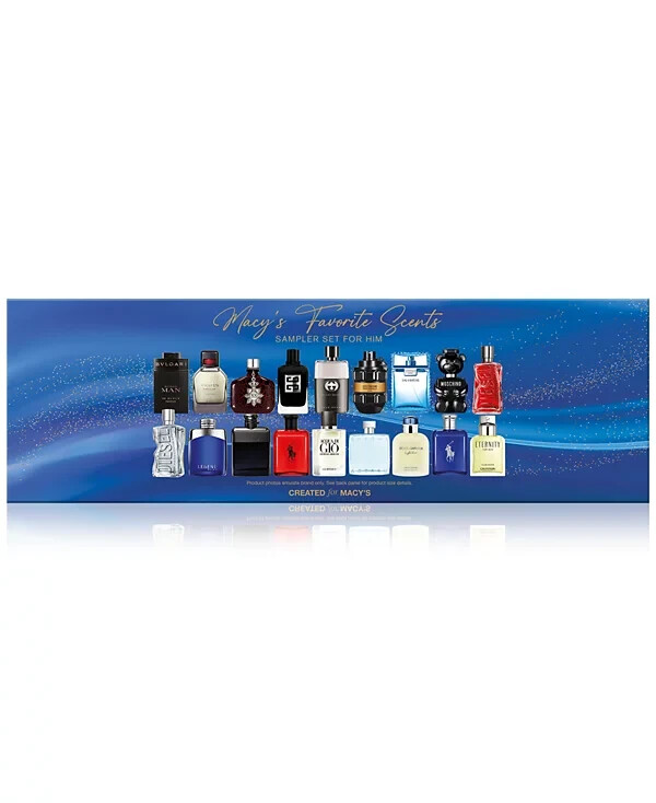 Holiday Edition Fragrance Sampler Gift Set for Him, Created for 