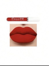 Waterproof Long Lasting Matte Lip Gloss 14 Nonstick Cup Lip Cream RED