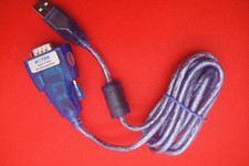UOTEK USB to RS-232 DB9 Converter COM RS232 USB Cable Serial Adapter FTDI Chip
