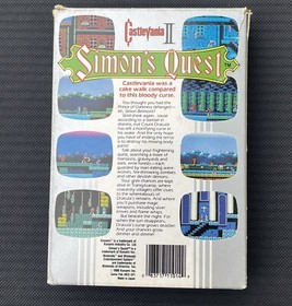 Castlevania II: Simon's Quest NES CIB V22070005