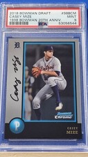 Casey Mize - 2018 Bowman Draft Chrome 1998 Bowman 20th Anniversary   PSA 9
