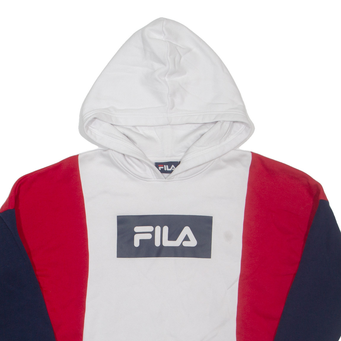 Felpa con cappuccio FILA donna bianca XS