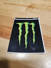 Monster Energy Sticker Iconic NEW On Card 4" X 3" CLAW