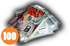 100 BUSTE 230 x 300 mm per FUMETTI BONELLI ALBO GIGANTE Tex Dylan Dog Zagor