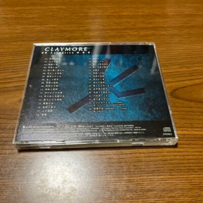 Music Soundtrack CD anime CLAYMORE CLAYMORE CLAYMORE TV Animation