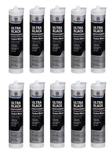 Permatex Set of 10 Ultra Black Maximum Oil Resistance RTV Silicone Gasket Maker