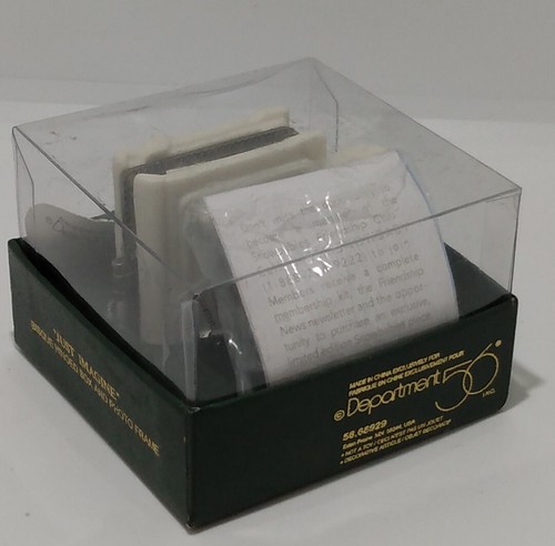 DEPT 56 SNOWBABIES JUST IMAGINE HINGED PHOTO FRAME TRINKET BOX - Picture 8 of 9