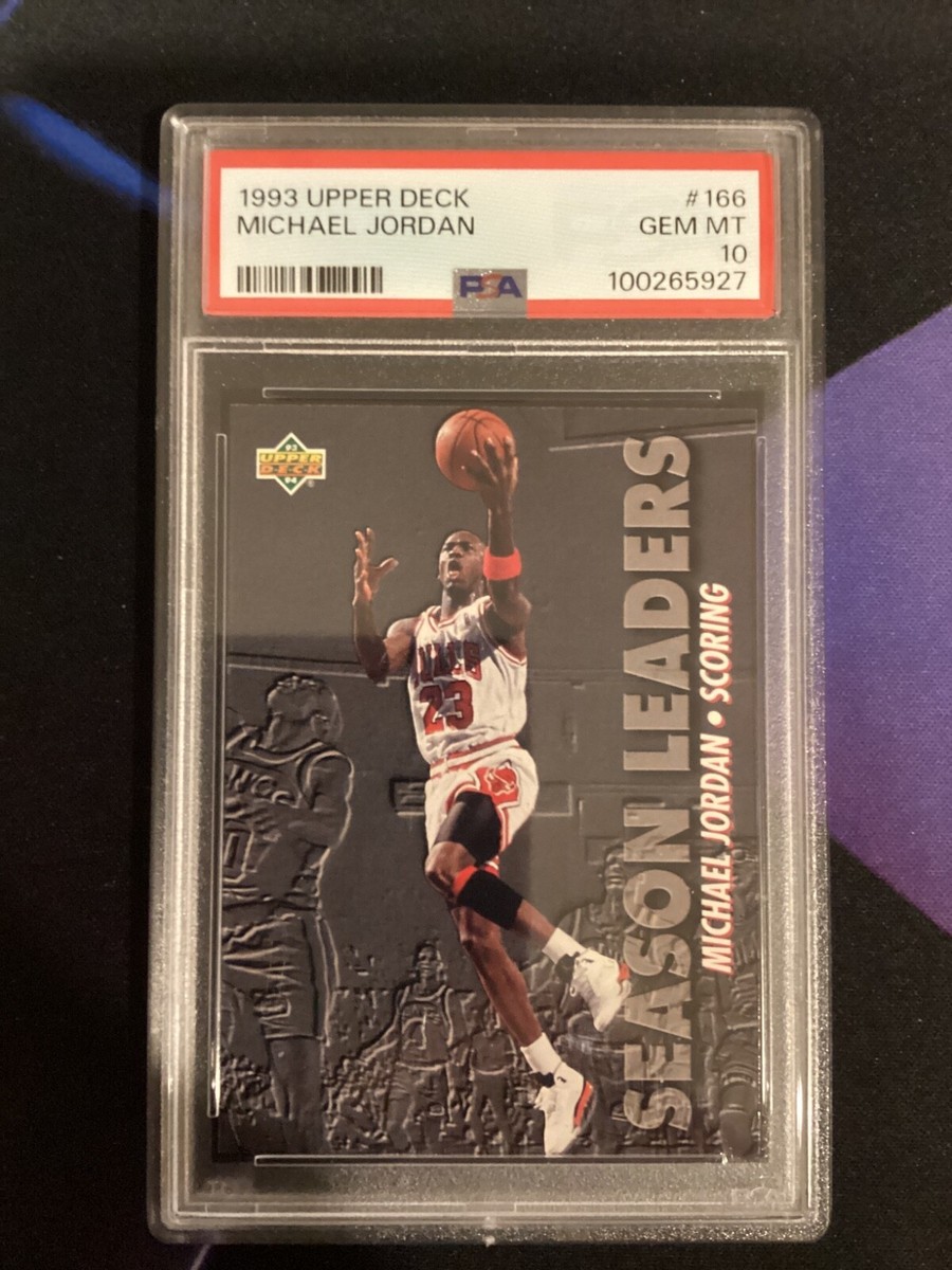 1993-94 Upper Deck - Season Leaders Michael Jordan #166 | eBay