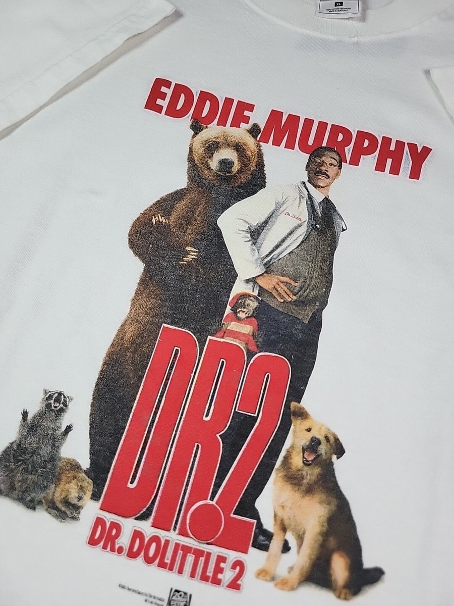 Vintage 2001 Eddie Murphy Dolittle Valpak Promo Shirt, Size