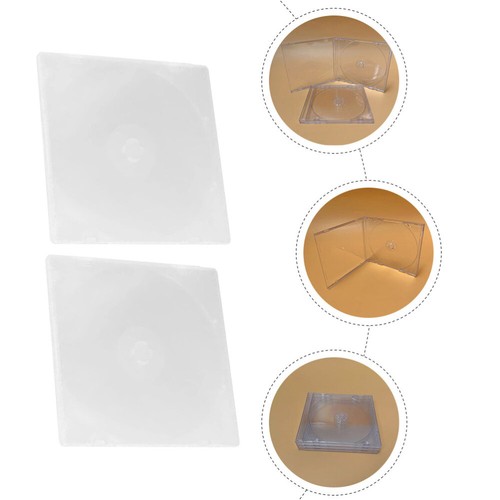10 Pcs Disc Lagerung Fall Einzigen Jewel Fall Transparent Jewel Fall - Afbeelding 5 van 12
