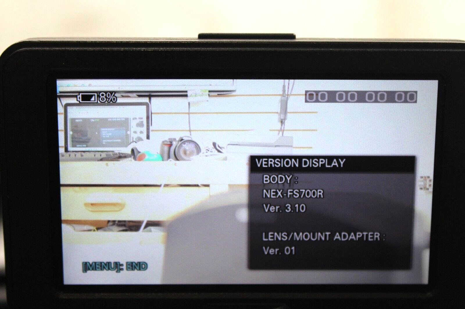 Sony NEX-FS700R Super 35 4k Capable Video Camcorder W Sony SELP18200 Lens