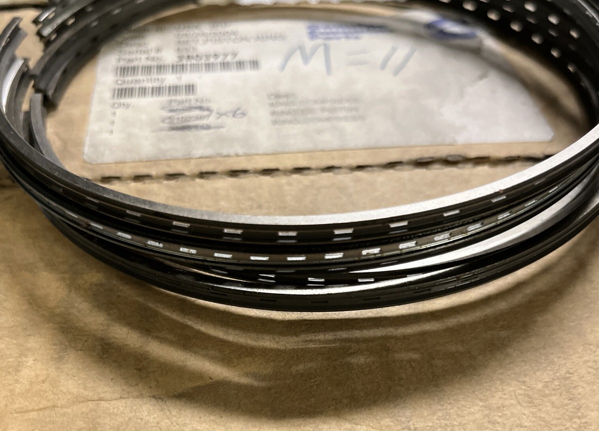 CUMMINS OEM PISTON RING 3102367 X6 | eBay 