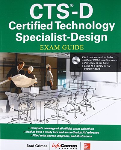 CTS-D Certified Technology Specialist-Design Exam Guide (2016)