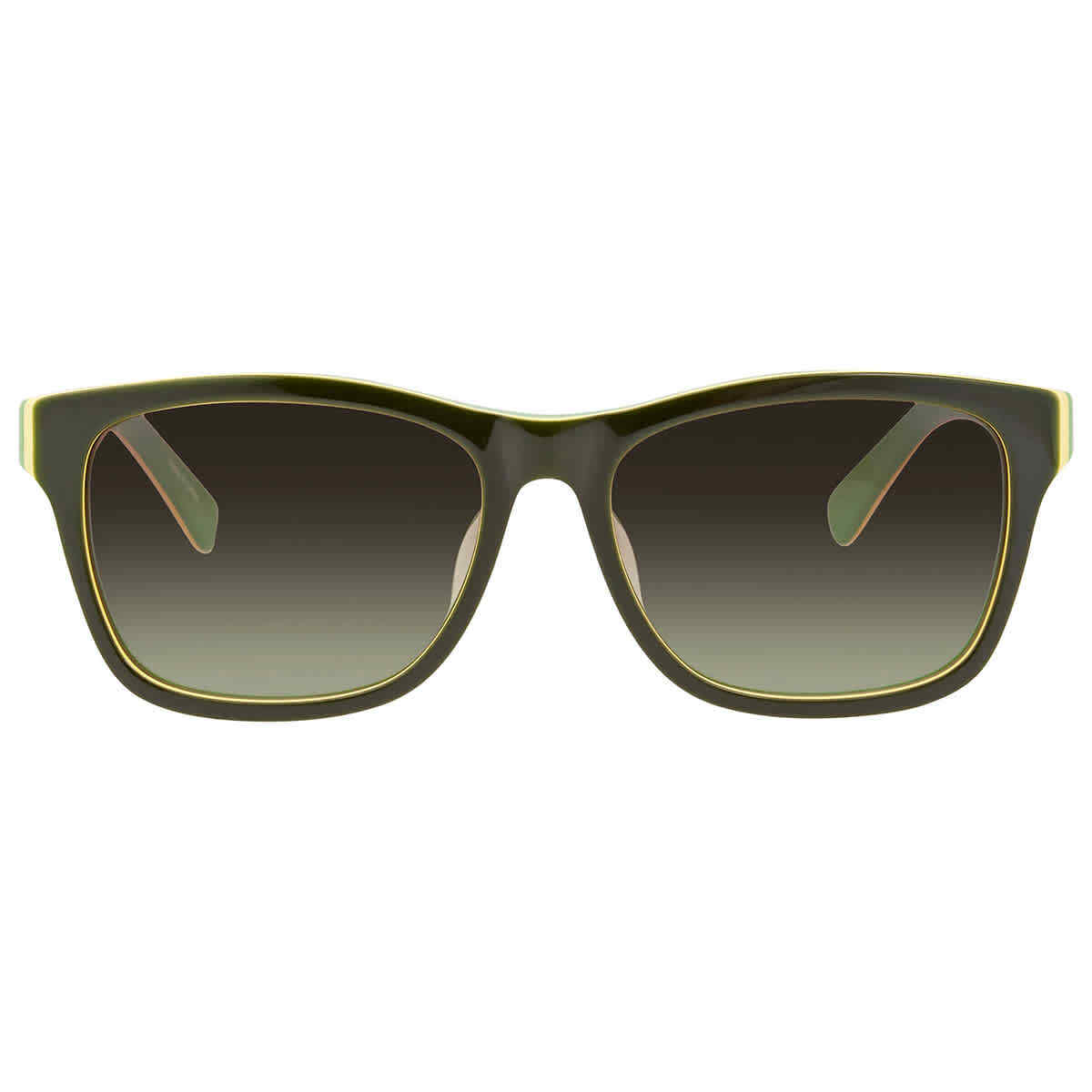 Lacoste Green Gradient Square Men's Sunglasses L683S 315 55 L683S 315