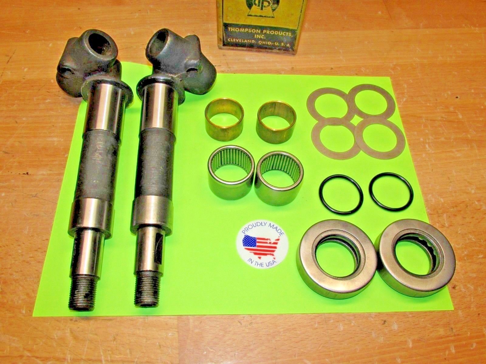 1939 1940 STUDEBAKER CHAMPION NEW KING PIN SET USA MADE G,2G SERIES S358 K349